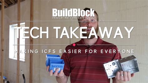 how to install a quad electric box with igf|boxes in icf wall.